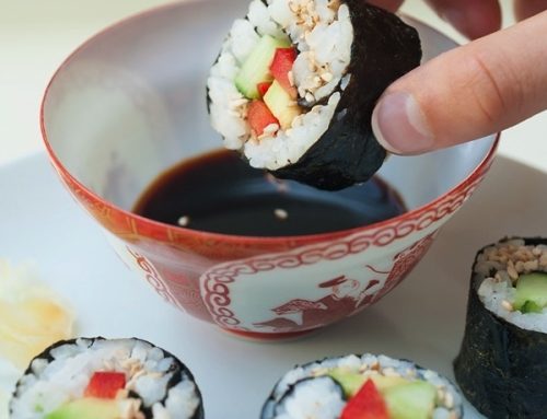 How to make vegetarian sushi?